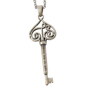 I Knew You Were Trouble Key Necklace